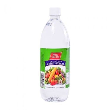 Real Value White Vinegar 1 Litre, 12 Pieces Per Carton